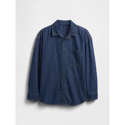 Boys' Denim Oversized Shirt