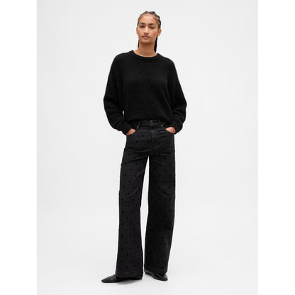Women's High Rise Stride Wide-Leg Jeans