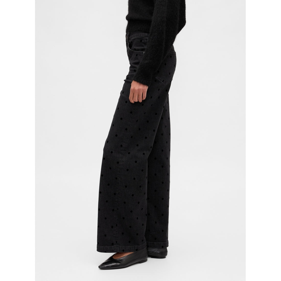 Women's High Rise Stride Wide-Leg Jeans