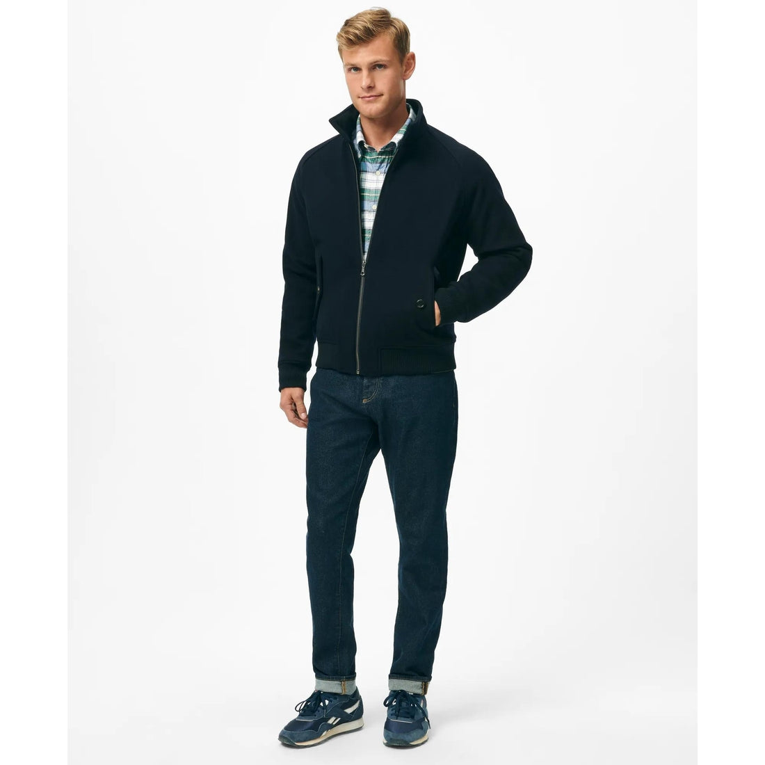 Wool Bomber Jacket