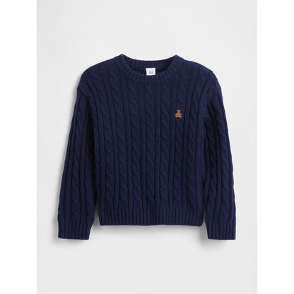 Toddler & Cashsoft Cable-Knit Sweater