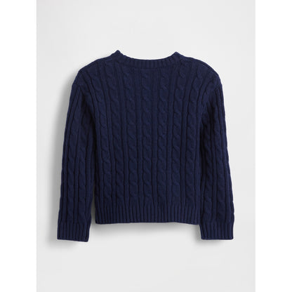 Toddler & Cashsoft Cable-Knit Sweater