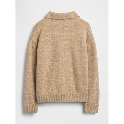 Toddler & Collared Button-Front Sweater