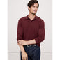Men's Luxury-Touch Long-Sleeve Polo Shirt