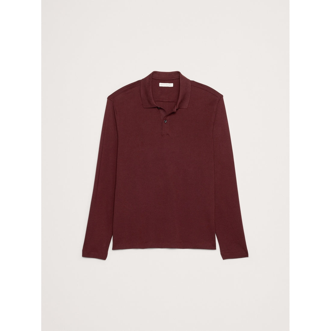 Men's Luxury-Touch Long-Sleeve Polo Shirt