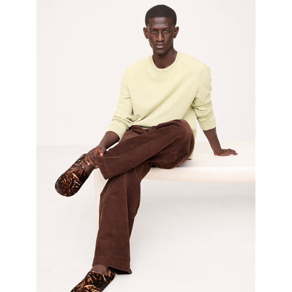 Men's Sueded Cotton Long-Sleeve T-Shirt