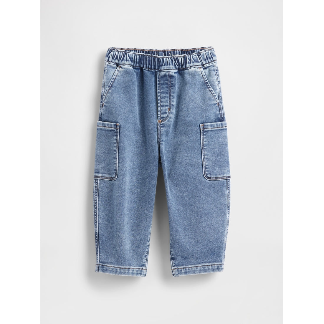 Toddler & Knit Barrel Jeans
