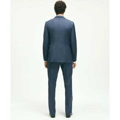 Classic Fit Wool Windowpane 1818 Suit