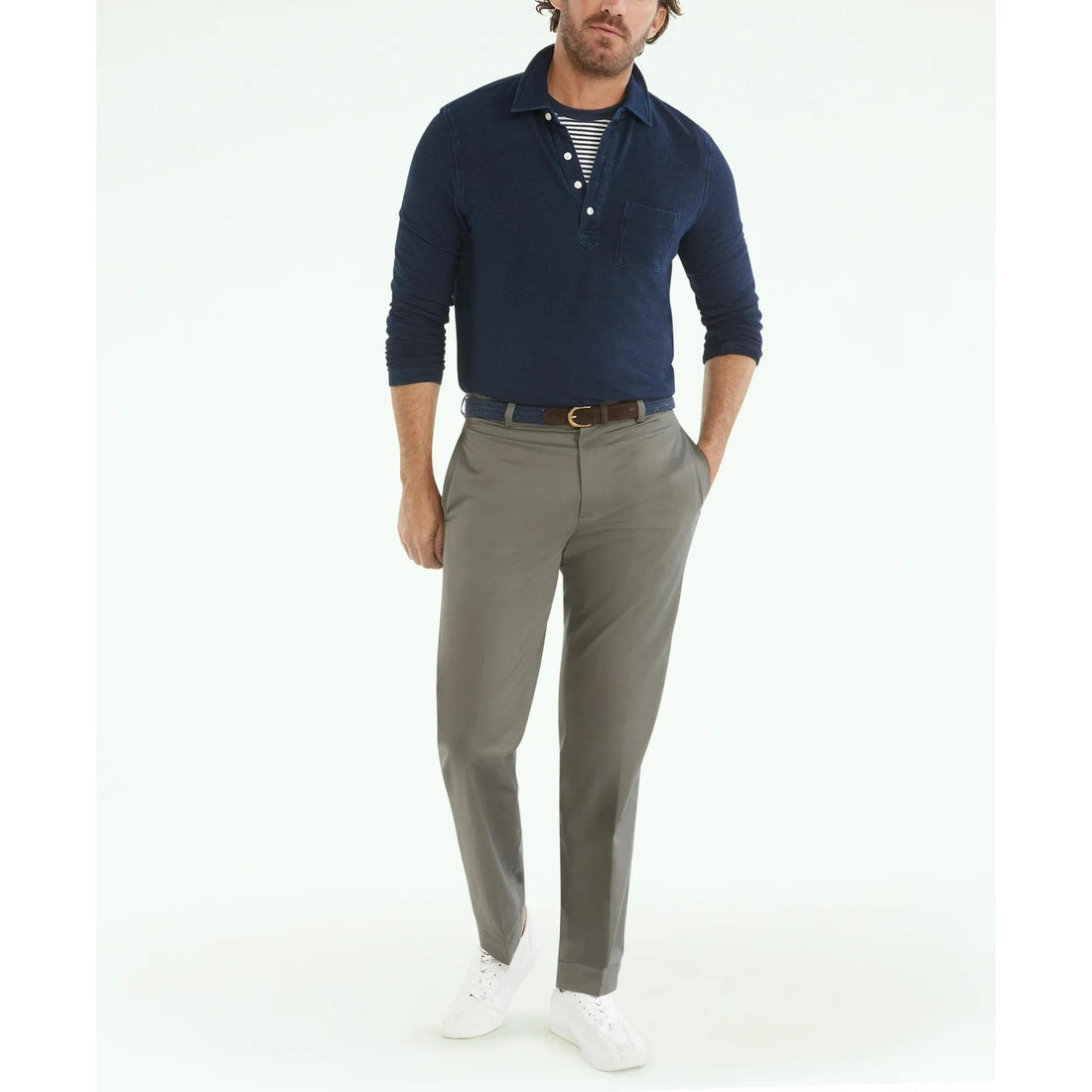 Regular Fit Stretch Cotton Advantage Chino Pants