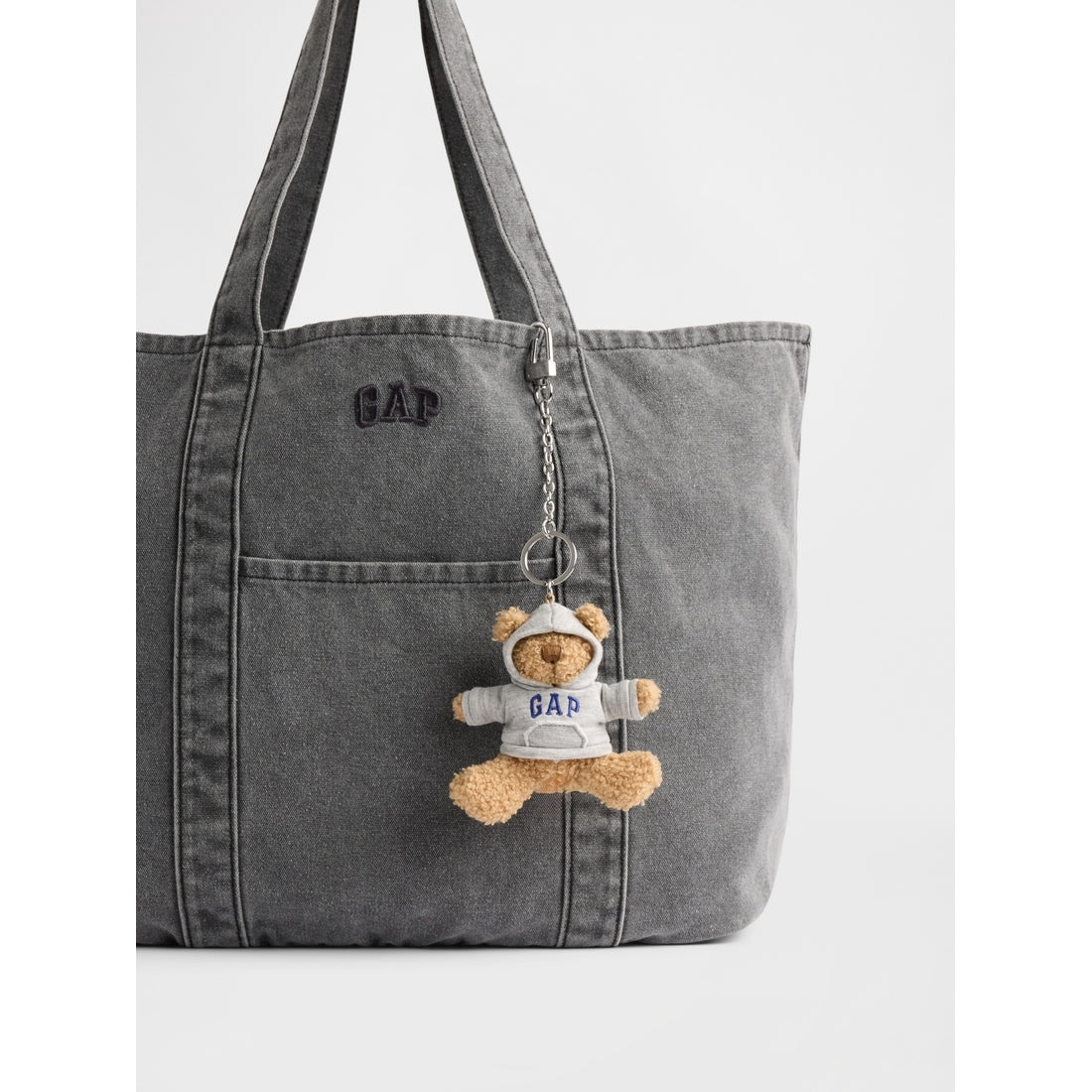 Women's Brannan Bear Hoodie Keychain Charm