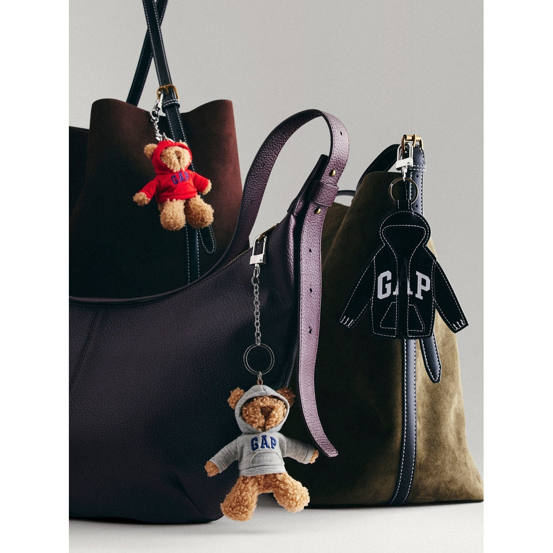 Women's Brannan Bear Hoodie Bag Charm