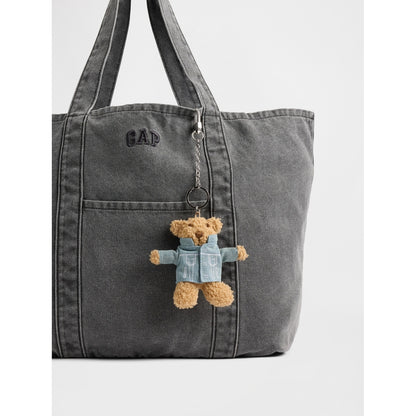 Women's Brannan Bear Denim Jacket Keychain Charm