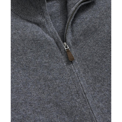 3-Ply Cashmere Full-Zip Cardigan
