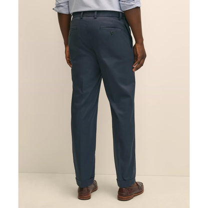 Pleated Traditional Fit Cotton Advantage Chino Pants