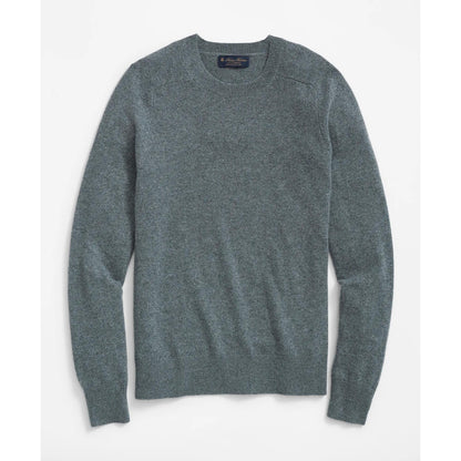 3-Ply Cashmere Crewneck Saddle Shoulder Sweater