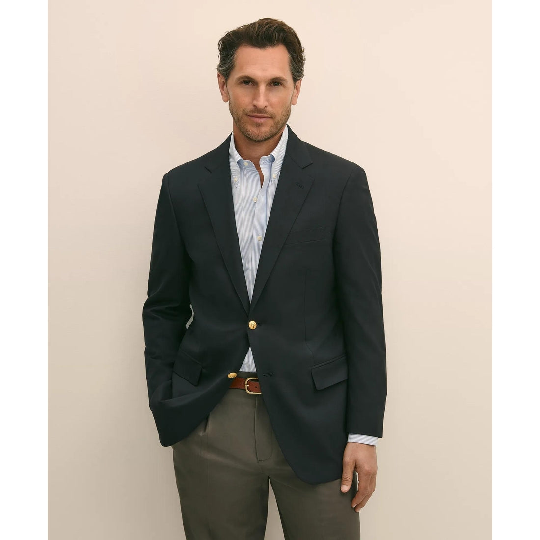 Traditional Fit Wool 1818 Blazer