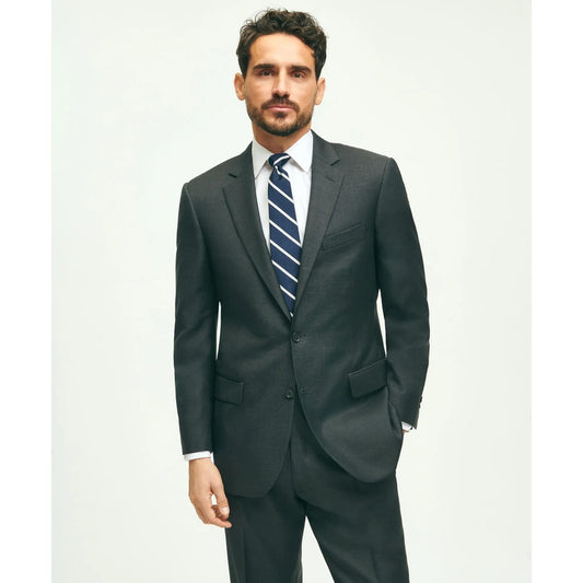Traditional Fit Wool Tic 1818 Suit