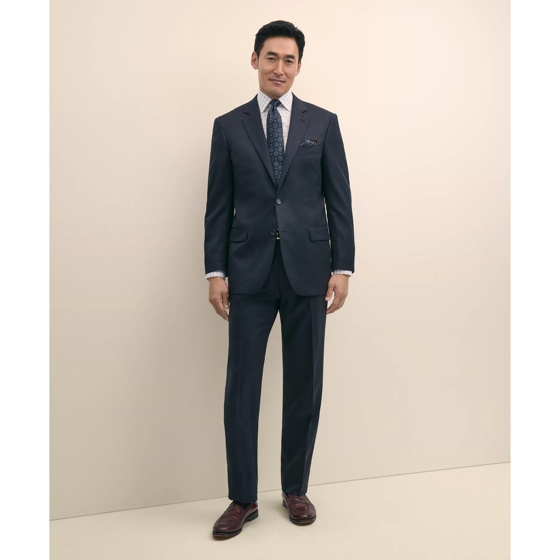 Traditional Fit Wool 1818 Suit