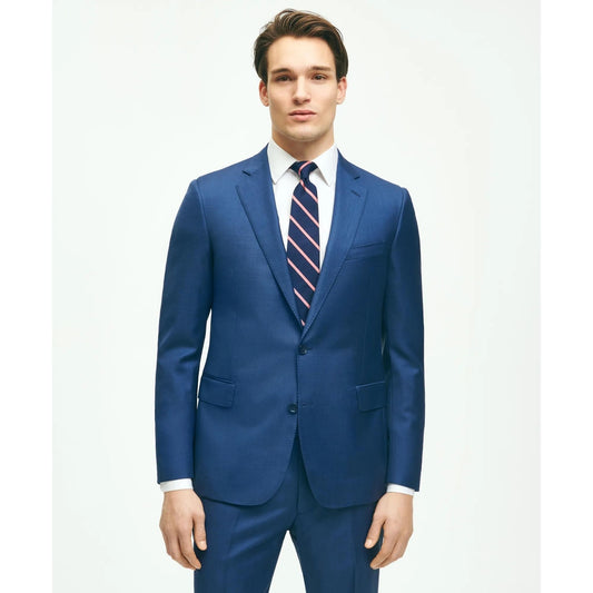 Classic Fit Wool Sharkskin 1818 Suit