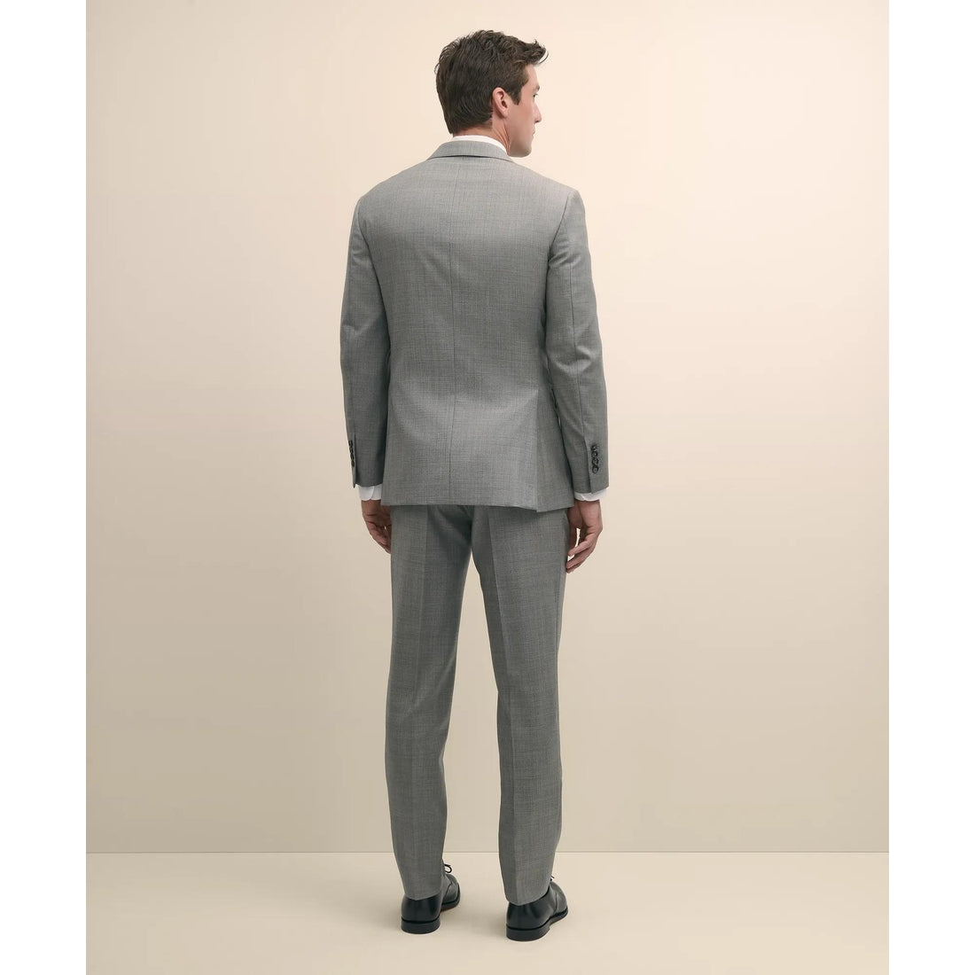 Slim Fit Wool Sharkskin 1818 Suit