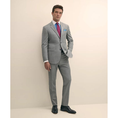 Slim Fit Wool Sharkskin 1818 Suit