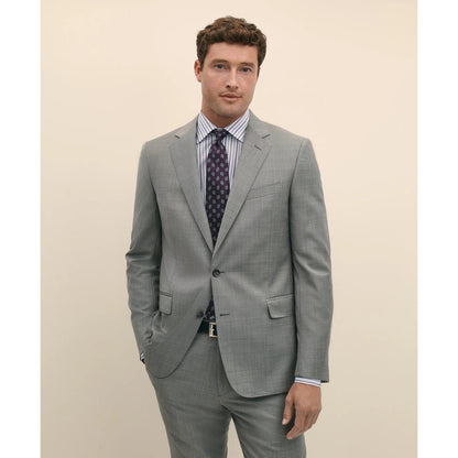 Classic Fit Wool Sharkskin 1818 Suit