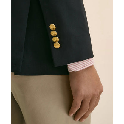 Classic Fit Stretch Wool Double-Breasted 1818 Blazer
