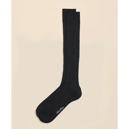 Pima Cotton Blend Over-the-Calf Socks