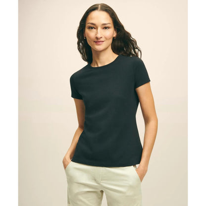 Elevated Cotton Modal Pique T-Shirt
