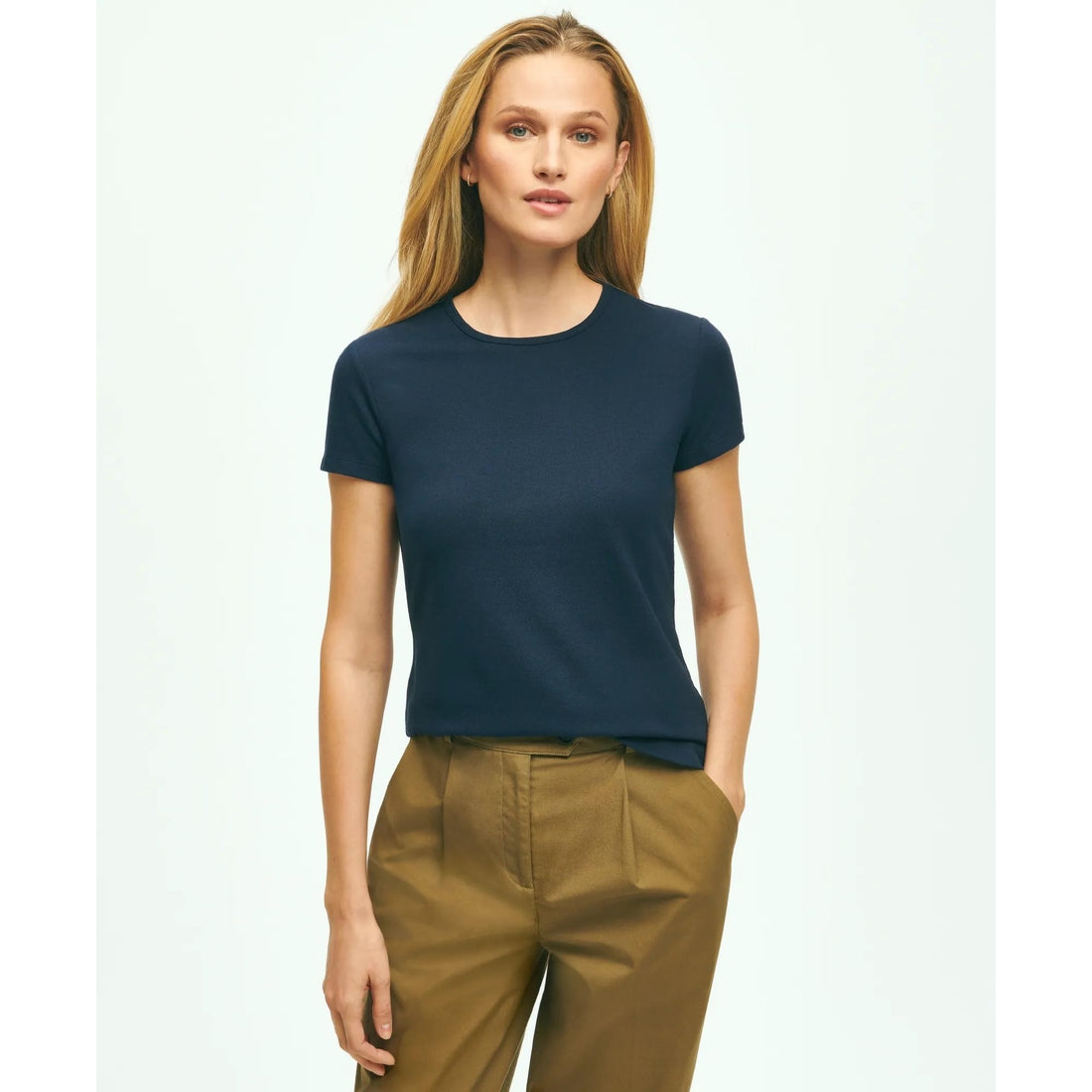 Elevated Cotton Modal Pique T-Shirt