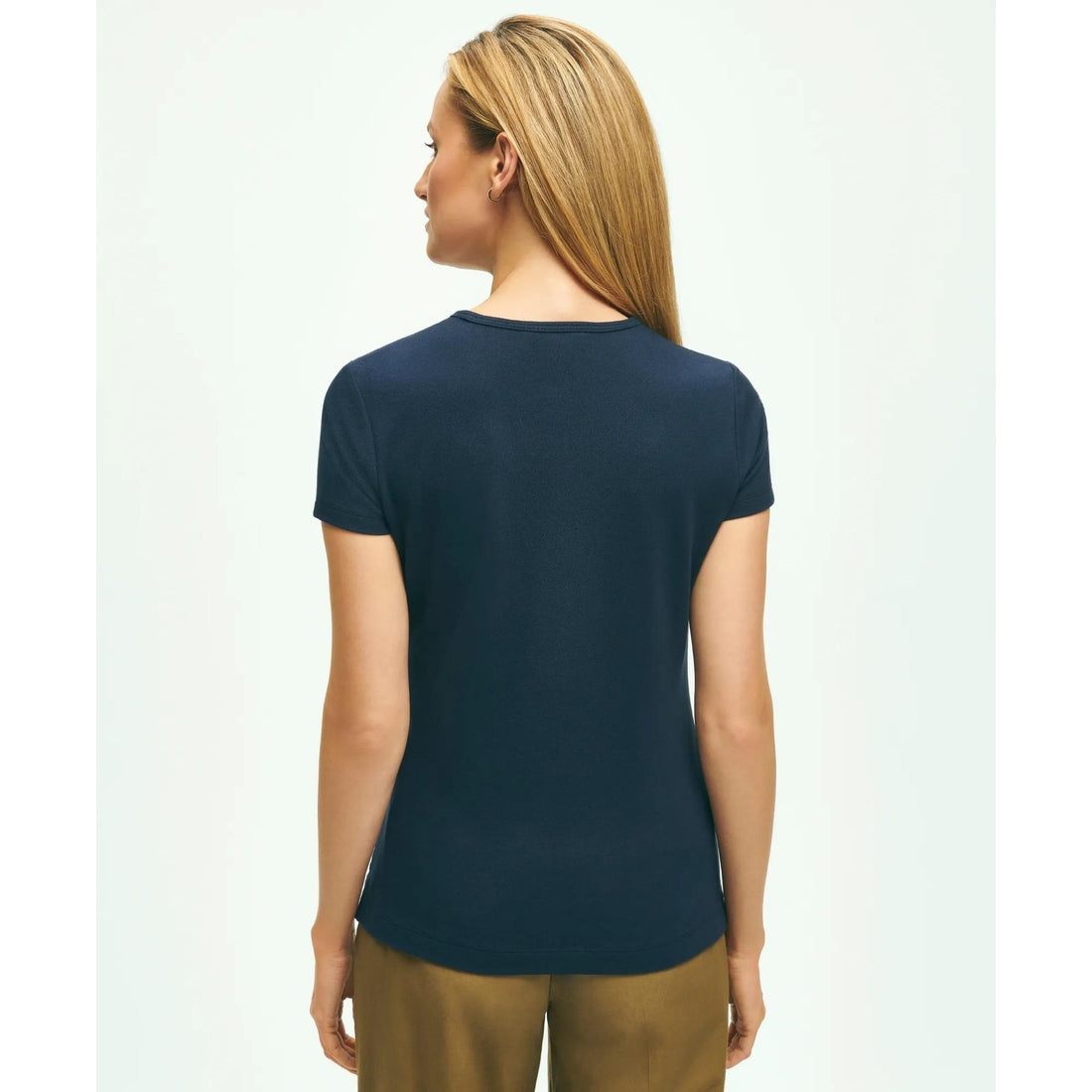 Elevated Cotton Modal Pique T-Shirt