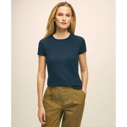 Elevated Cotton Modal Pique T-Shirt