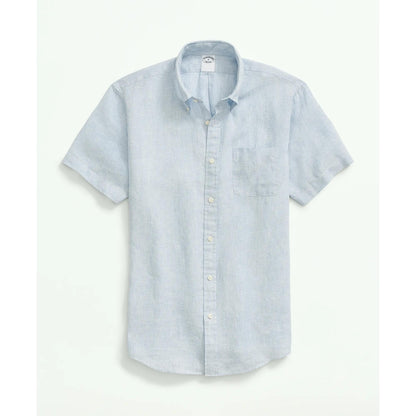 Irish Linen Short-Sleeve Sport Shirt