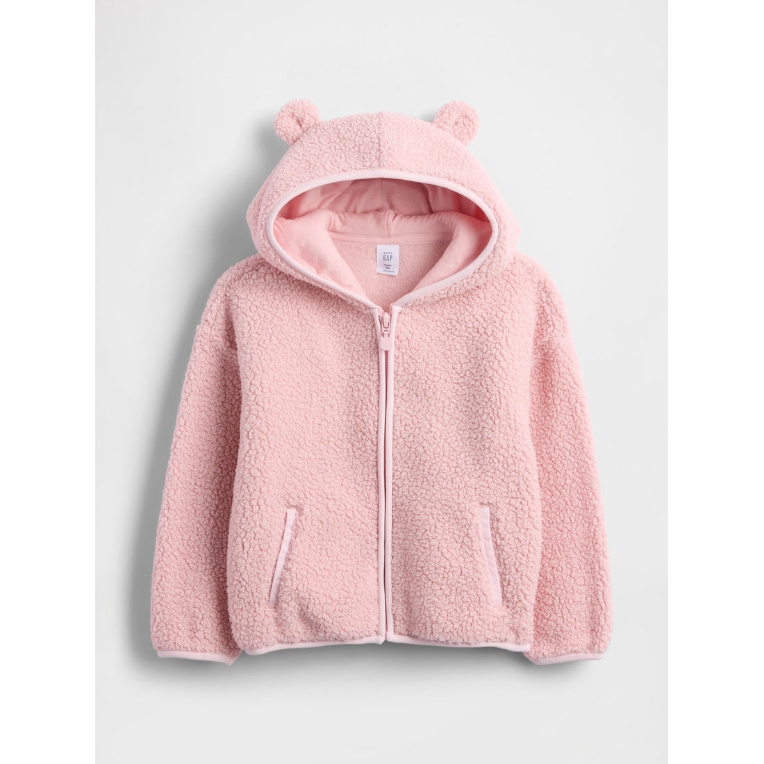 Toddler & Sherpa Bear Zip Hoodie