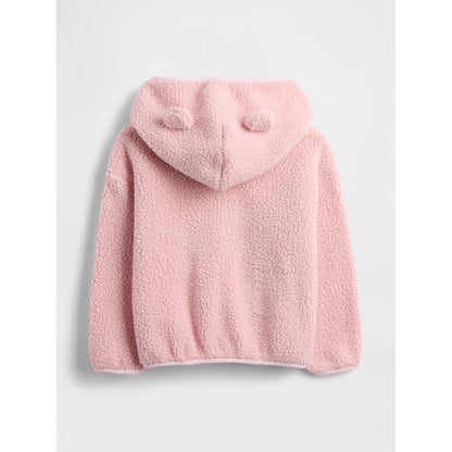 Toddler & Sherpa Bear Zip Hoodie