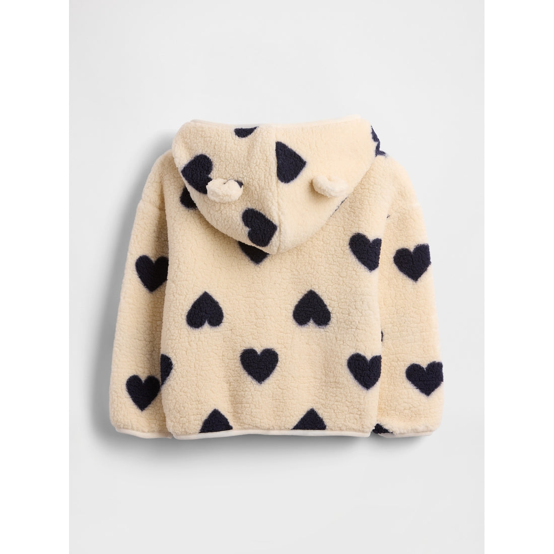 Toddler & Sherpa Bear Zip Hoodie