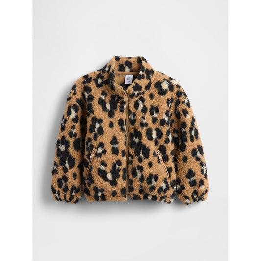 Toddler & Sherpa Zip Jacket