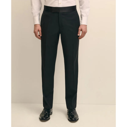 Classic Fit Merino Wool Twill 1818 Tuxedo Pants