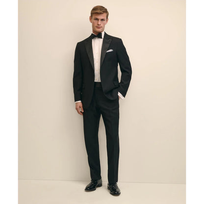Classic Fit Merino Wool Twill 1818 Tuxedo Pants