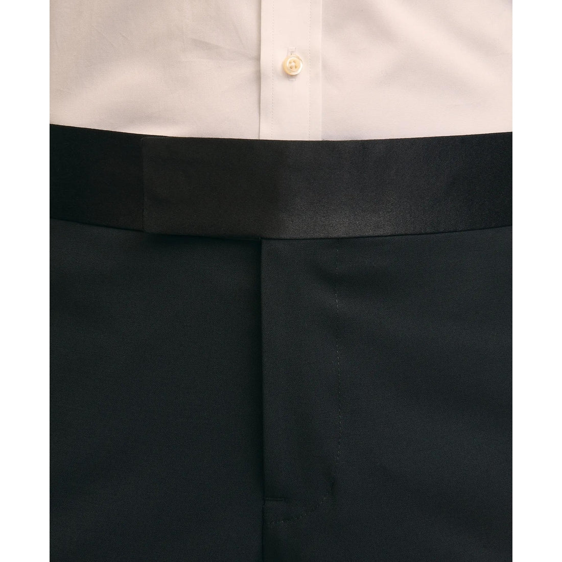 Classic Fit Merino Wool Twill 1818 Tuxedo Pants