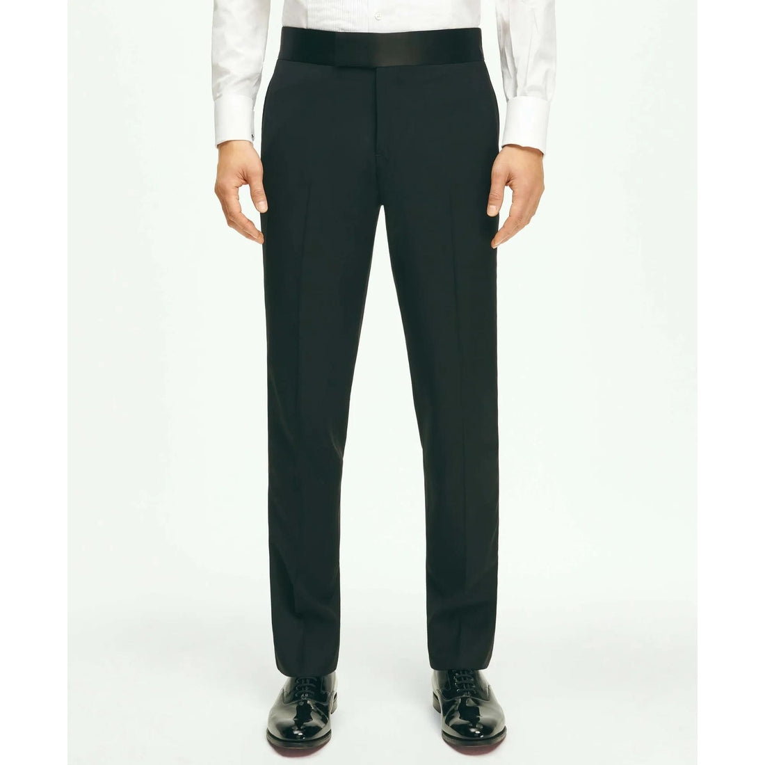 Classic Fit Merino Wool Twill 1818 Tuxedo Pants