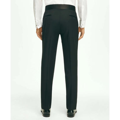 Classic Fit Merino Wool Twill 1818 Tuxedo Pants