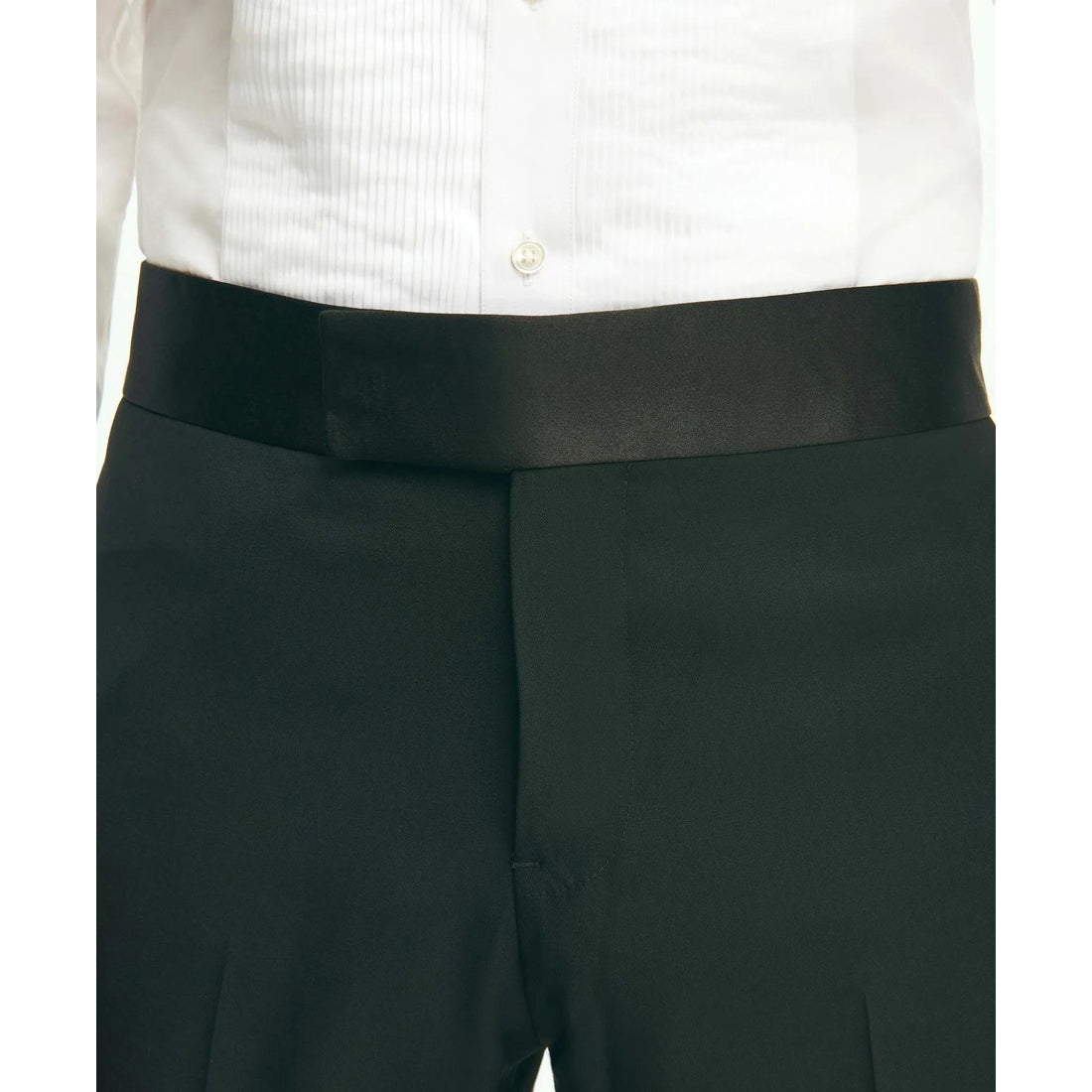 Classic Fit Merino Wool Twill 1818 Tuxedo Pants