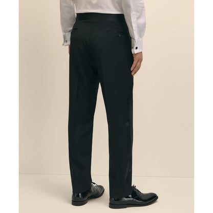 Slim Fit Merino Wool Twill 1818 Tuxedo Pants