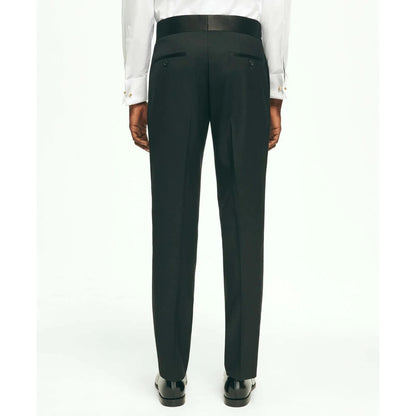 Slim Fit Merino Wool Twill 1818 Tuxedo Pants
