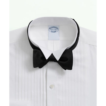 Stretch Supima Cotton Broadcloth Wing Collar, Tuxedo Shirt