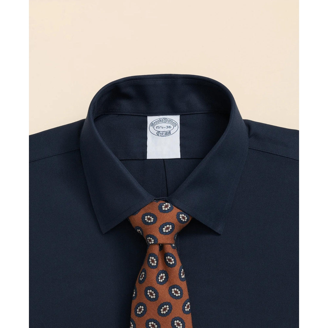 Brooks Brothers Explorer Collection Non-Iron Twill Ainsley Collar, Dress Shirt