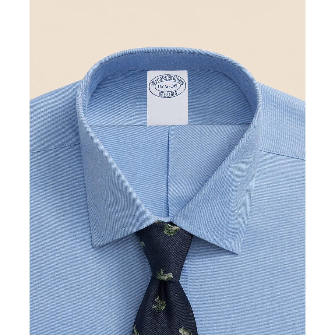 Brooks Brothers Explorer Collection Non-Iron Twill Ainsley Collar, Dress Shirt