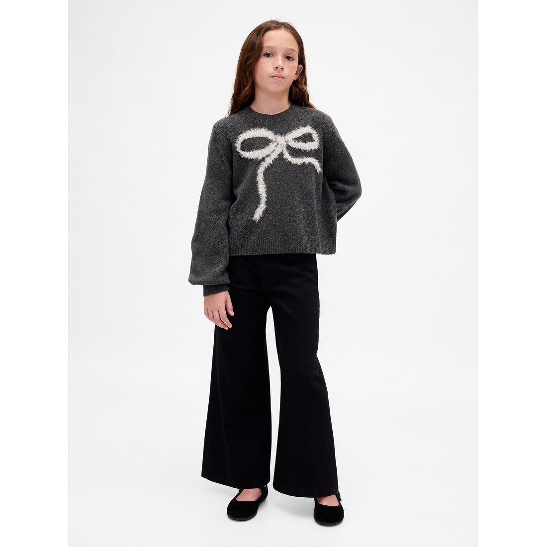 Girls' Cashsoft Crewneck Sweater