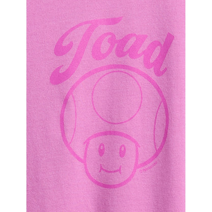 Girls' Super Mario Oversized Graphic T-Shirt